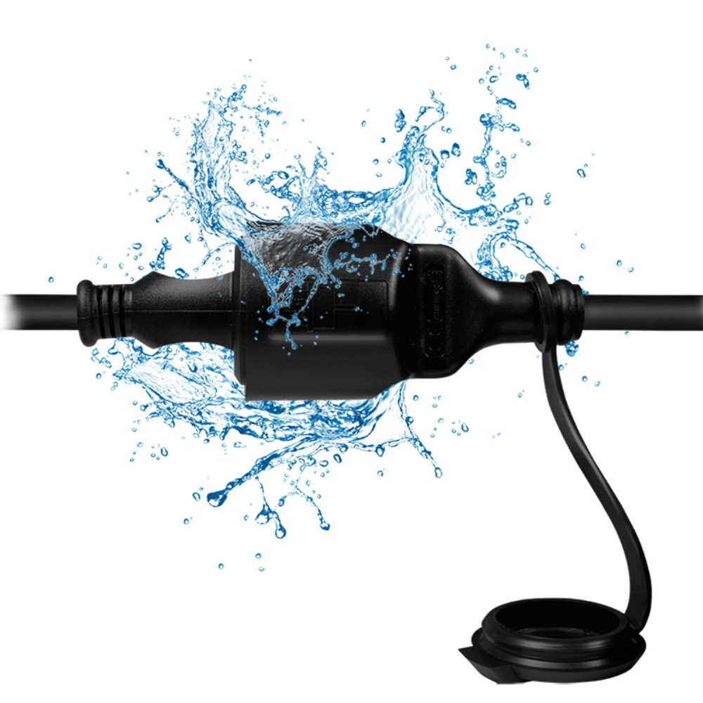 Καλώδιο επέκτασης τροφοδοσίας Logilink LPS102 5m Μάυρο