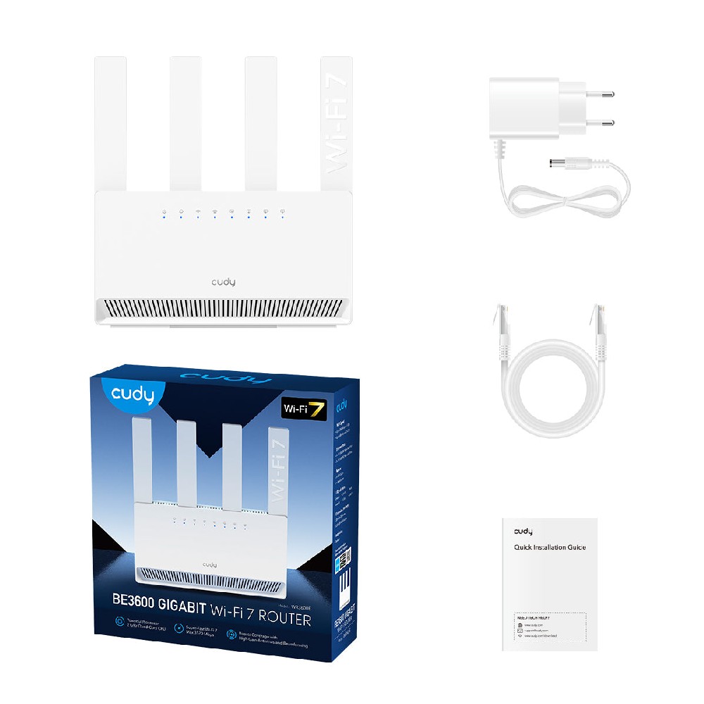 Access Point Cudy WR3600 Wi-Fi7 BE3600 Gigabit Dual-Band