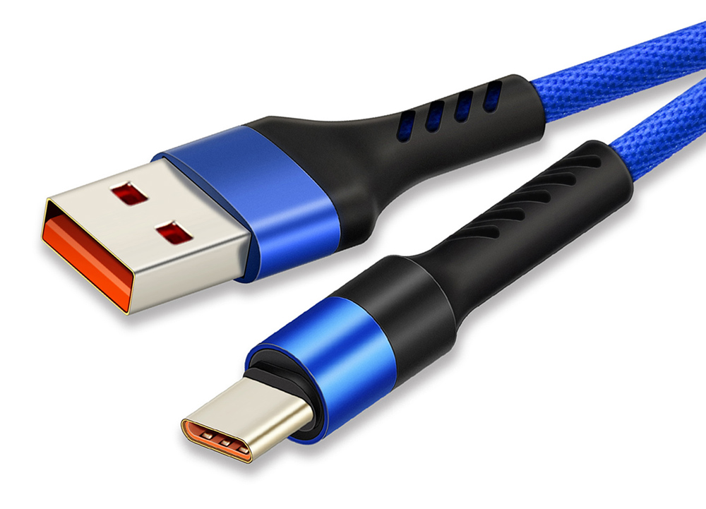 CABLETIME καλώδιο USB-C σε USB CT-C160-PU32-CMAM, 2.4A, 480Mbps, 1m, μπλε