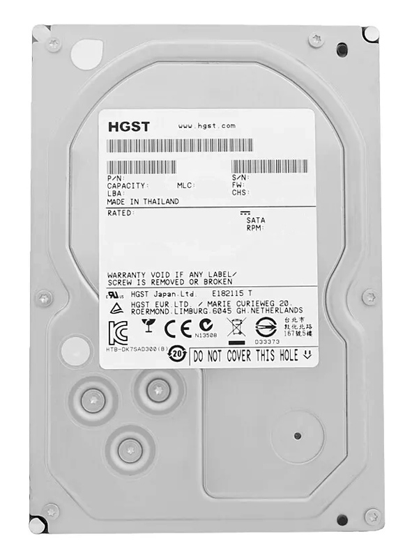 HGST σκληρός δίσκος Ultrastar 7K6000 3.5