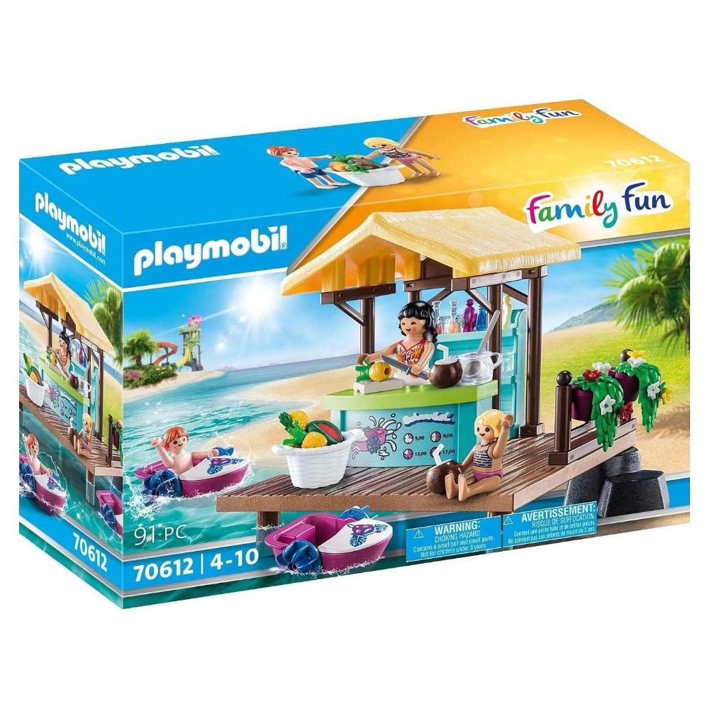 Playmobil Family Fun Paddle Boat Rental για 4-10 ετών (70612) (PLY70612)
