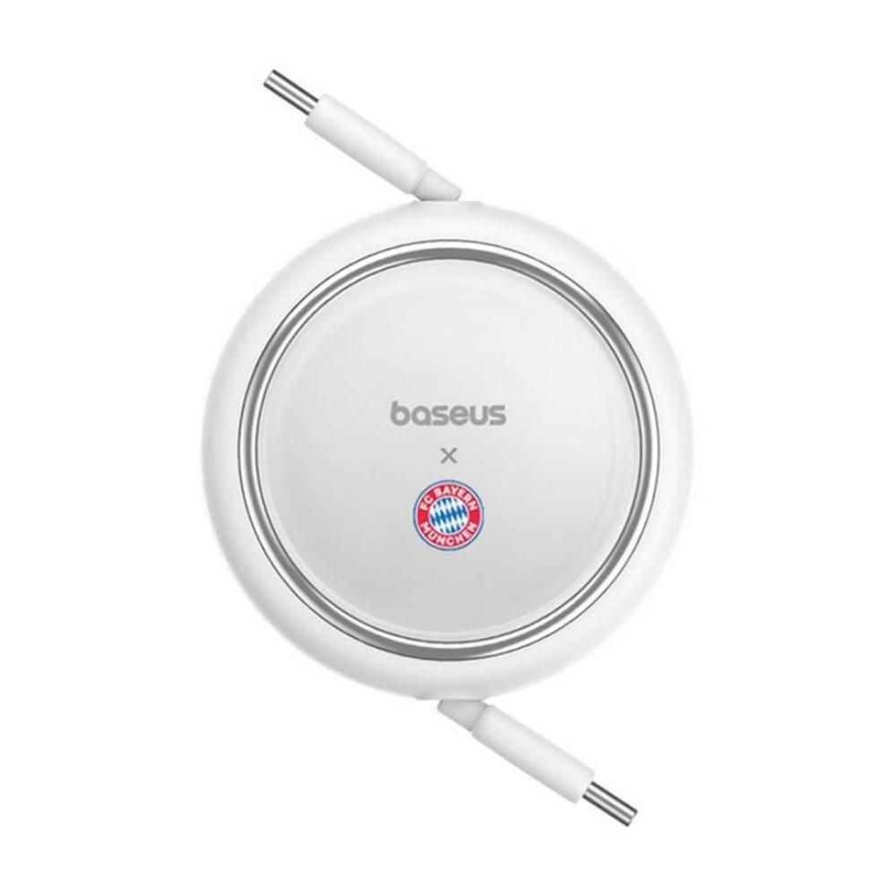 Baseus Καλώδιο φόρτισης USB-C σε USB-C 100W λευκό Bayern Edition (P10364500213-Z2) (BASP10364500213-Z2)