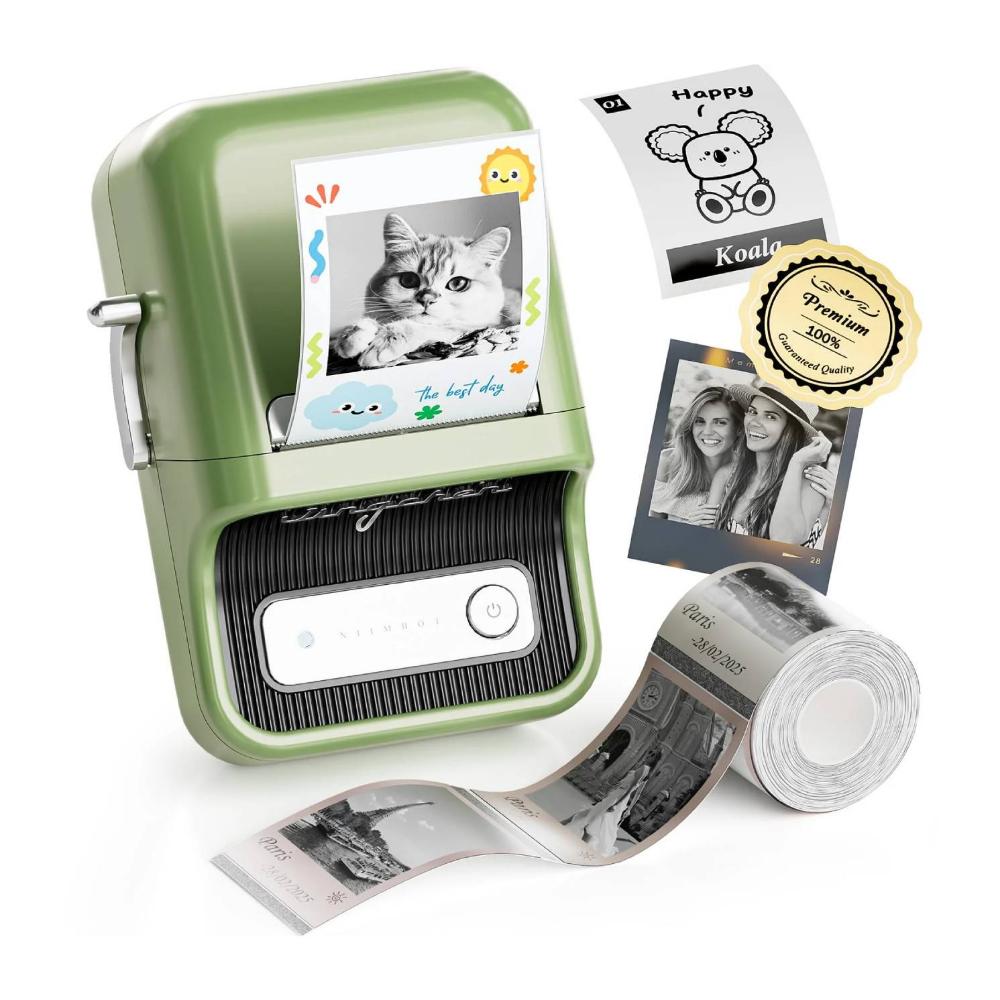 Niimbot Φορητός εκτυπωτής ετικετών B21 Pro πράσινο (B21 PRO GREEN) (NIIB21-PRO-GREEN)