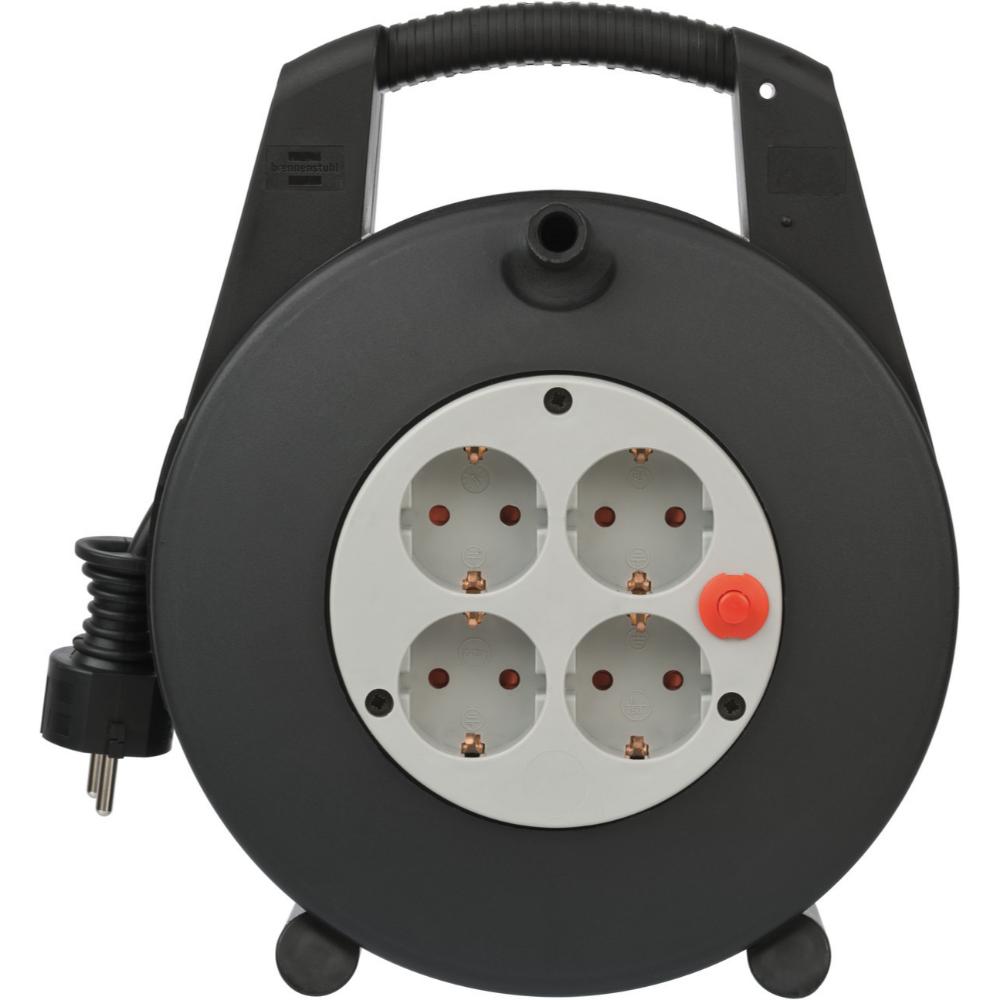 Brennenstuhl Vario Line Cable Box 4-way black/light grey 15m H05VV-F 3G1,5 (1094200) (BNN1094200)