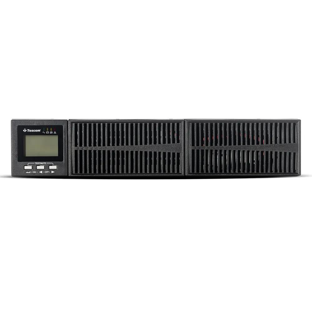 Tescom UPS PRIME RACK/TOWER 1kVA/1000W LCD with 2 x 12V 9Ah 12A (iec outlets) (UPS.0973) (TSUPS0973)