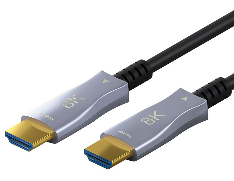 GOOBAY καλώδιο HDMI 2.1 65561 με Ethernet, 8K/60Hz, 48 Gbps, 40m, μαύρο