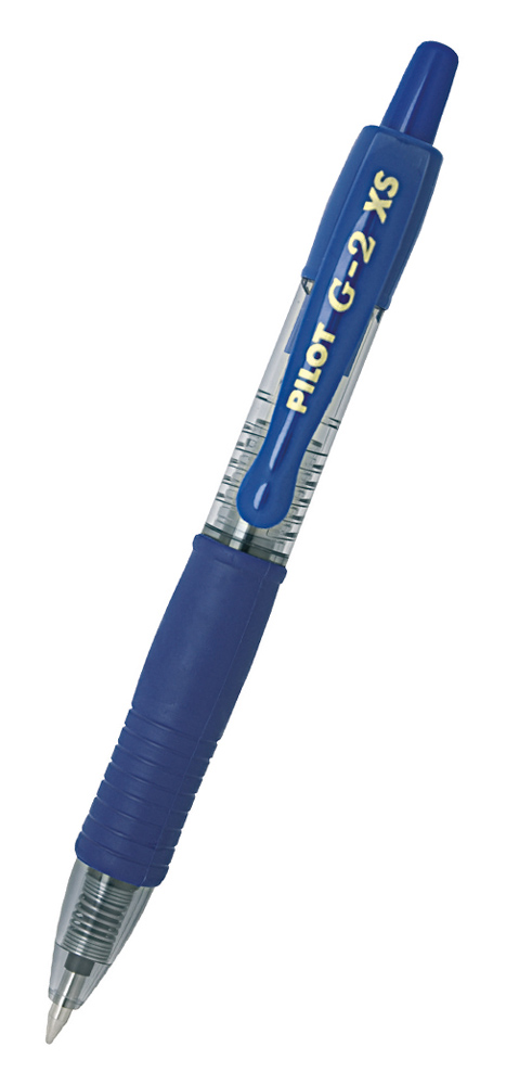 PILOT στυλό διαρκείας gel G-2 XS, 0.7mm, 11cm, μπλε