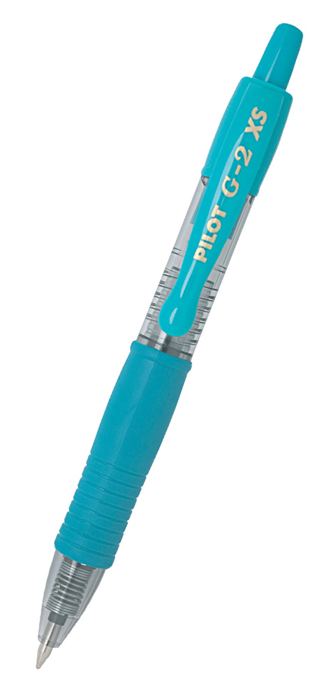PILOT στυλό διαρκείας gel G-2 XS, 0.7mm, 11cm, γαλάζιο