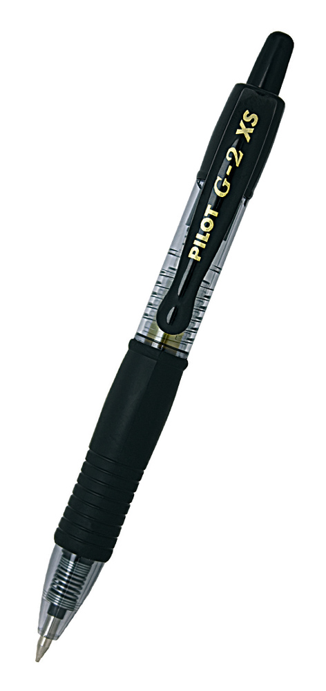 PILOT στυλό διαρκείας gel G-2 XS, 0.7mm, 11cm, μαύρο