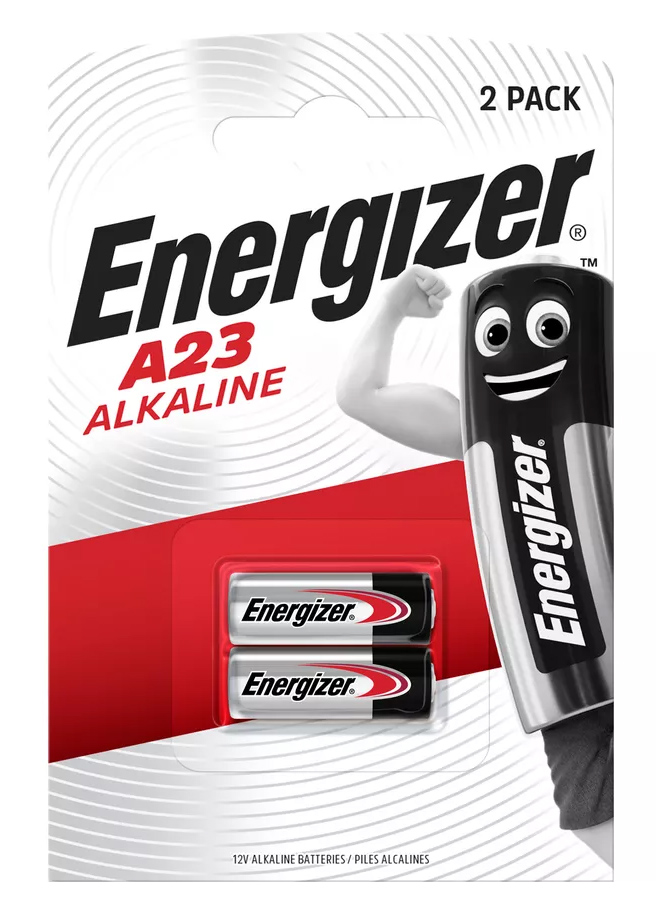 ENERGIZER αλκαλικές μπαταρίες A23, 12V, 2τμχ