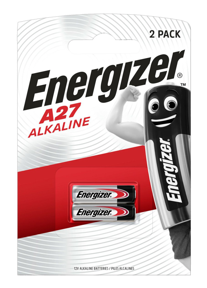 ENERGIZER αλκαλικές μπαταρίες A27, 12V, 2τμχ