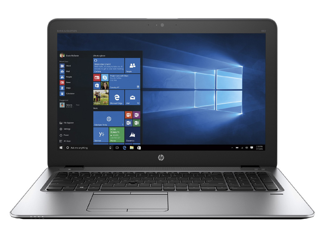 HP Laptop EliteBook 850 G3, Grade C, i5-6200U, 8/128GB M.2, 15.6