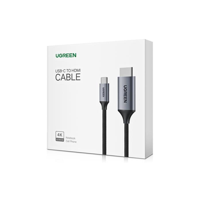Type-C to HDMI 4K 1.5m UGREEN MM142 Gray 50570