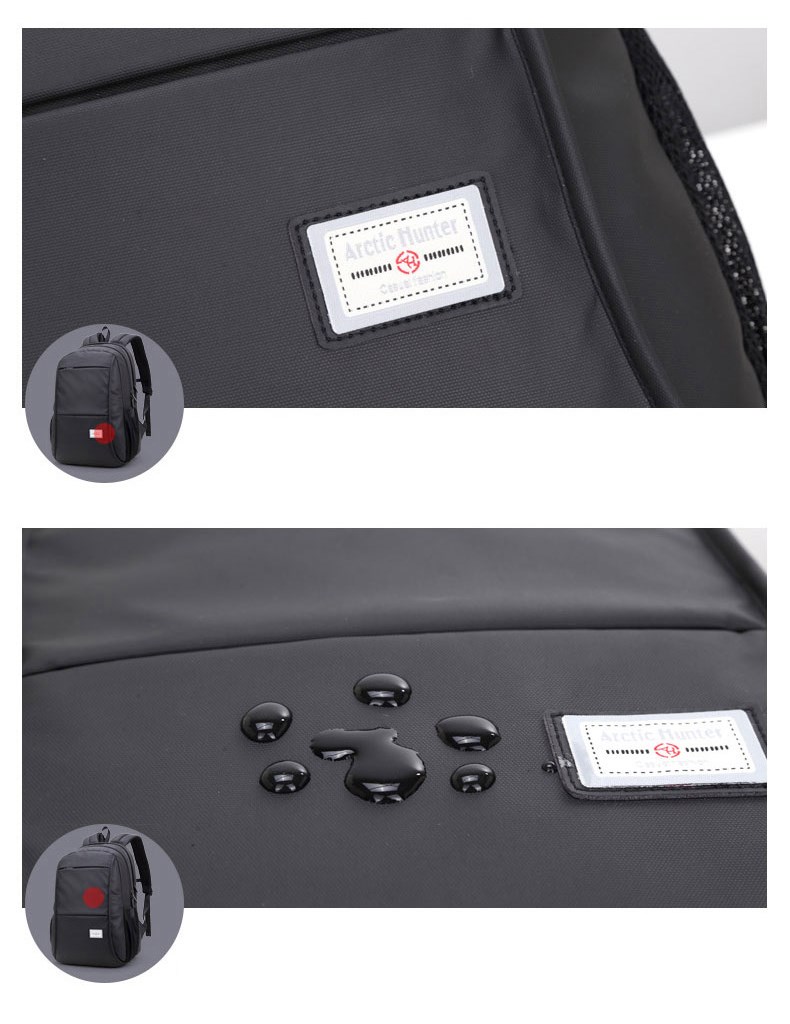 ARCTIC HUNTER τσάντα πλάτης 20005 με θήκη laptop 15.6