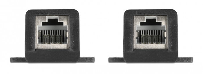 POWERTECH καλώδιο RJ45 θηλυκό CAB-W047, Cat 6 U/UTP, 30cm, κίτρινο