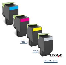 TONER ΣΥΜΒΑΤΟ LEXMARK 70C2HK0 - CS310 / CS410 / CS510 ΓΙΑ 4000 ΣΕΛΙΔΕΣ, BLACK