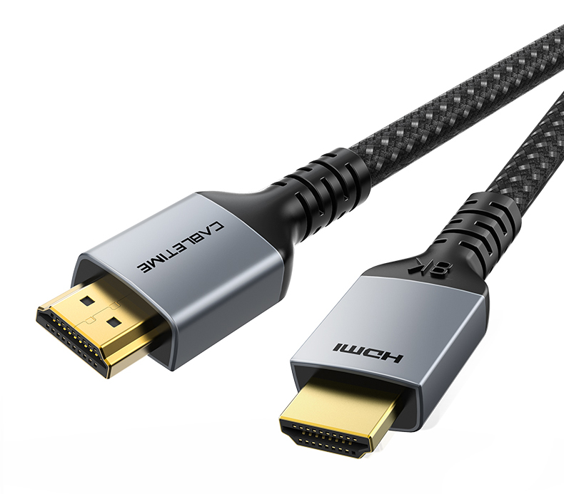CABLETIME καλώδιο HDMI 2.1 CT-HM8K, 8K/60Hz, 48Gbps, 28AWG, 3m, μαύρο