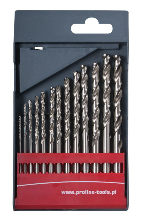 PROLINE σετ τρυπάνια για σίδηρο HSS 77214, 2.0-8.0mm, DIN 338, 13τμχ