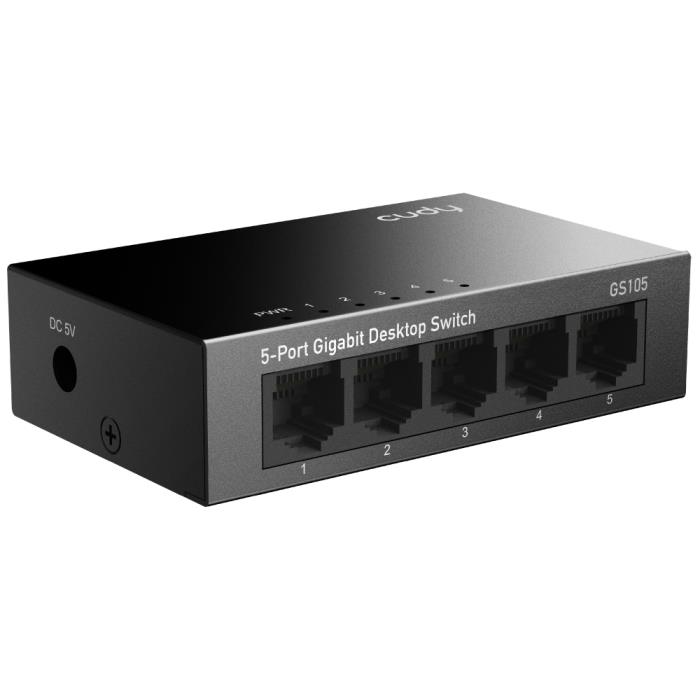 Gigabit 5 port switch Metal Cudy GS105 V4.0
