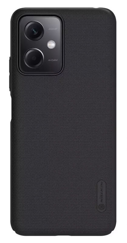 NILLKIN θήκη Super Frosted Shield για Xiaomi Redmi Note 12 Pro 5G, μαύρο