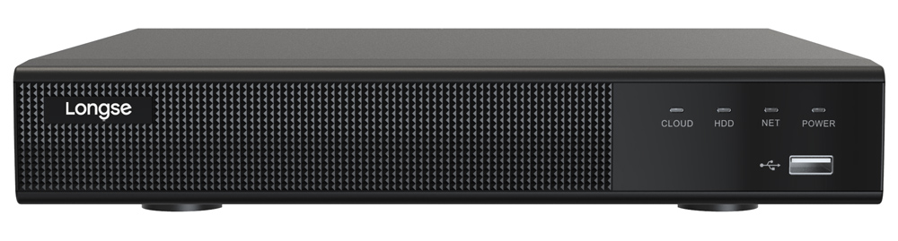 LONGSE NVR καταγραφικό NVR3009E1, 4K, H.265/H.264, 9 κανάλια
