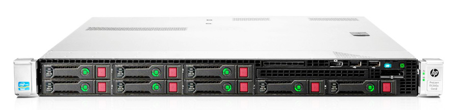 HP Server DL360 G9, 2x E5-2660 v3, 32GB, 2x PSU, 331FLR, 8x 2.5