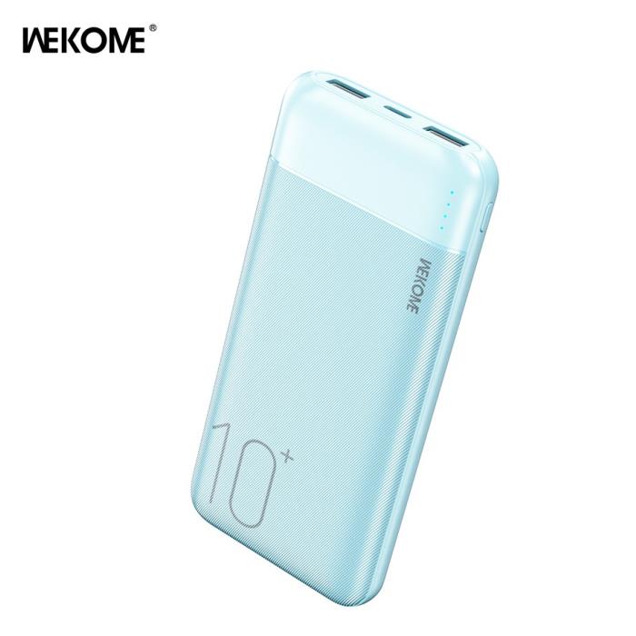 Power Bank WK 10000mAh 12W USBx2 Blue WP-01