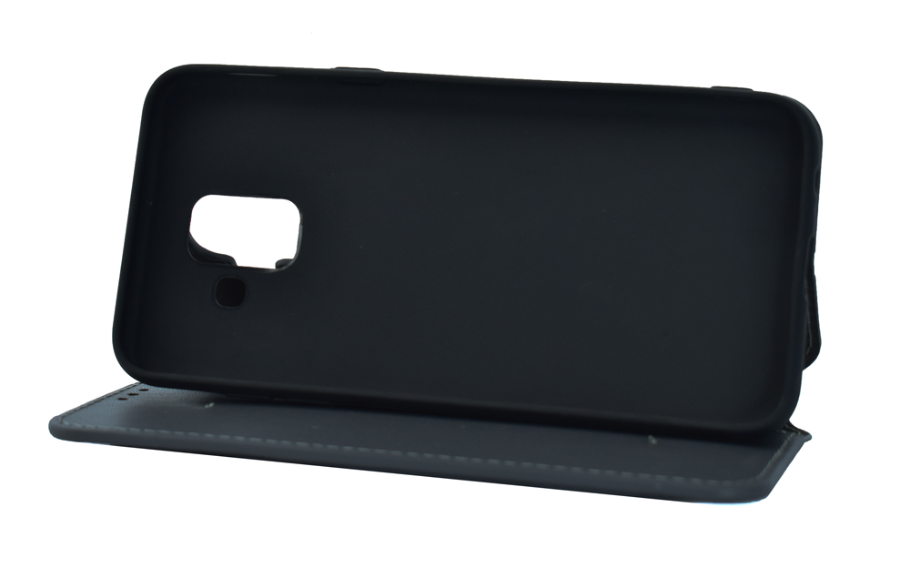 POWERTECH Θήκη Slim Leather για Xiaomi Redmi 6 Pro, γκρι