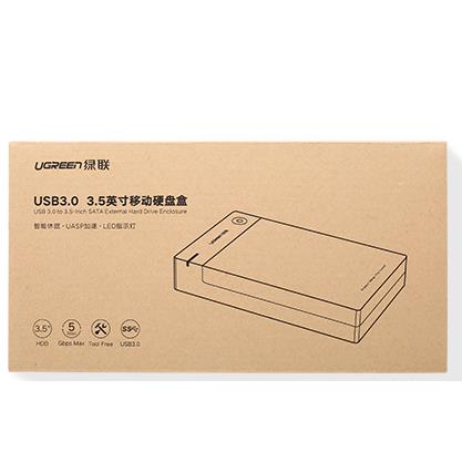 Enclosure 2,5''/3,5'' SATA USB 3.0 UGREEN US222 50422