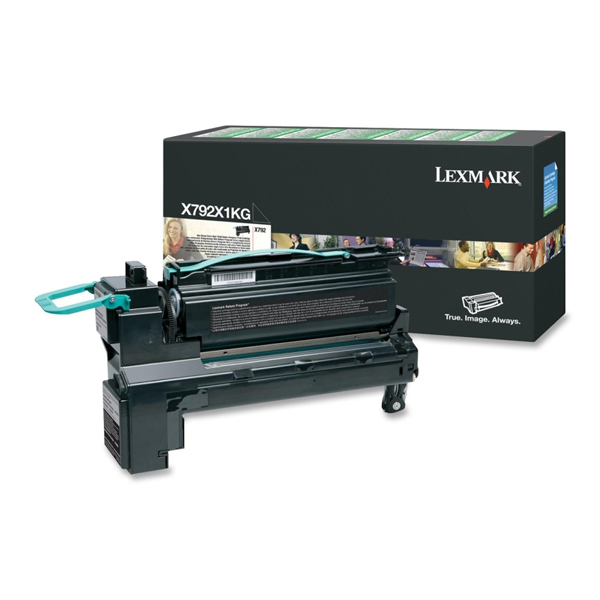 LEXMARK X792 BLACK EXTRA HC TONER CRTR (20k) (X792X1KG) (LEXX792X1KG)