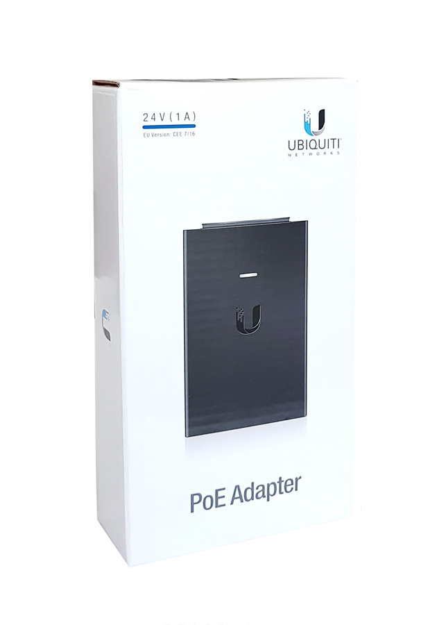 UBIQUITI PoE Adapter POE-24-24W, 24V, 1A, 24W, με power cable