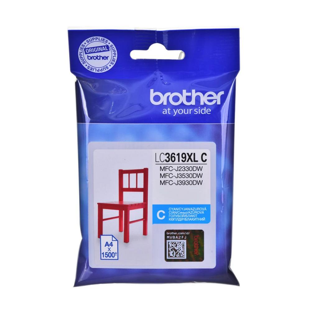 Brother Μελάνι Inkjet LC-3619XLC Cyan (LC3619XLC) (BRO-LC-3619XLC)