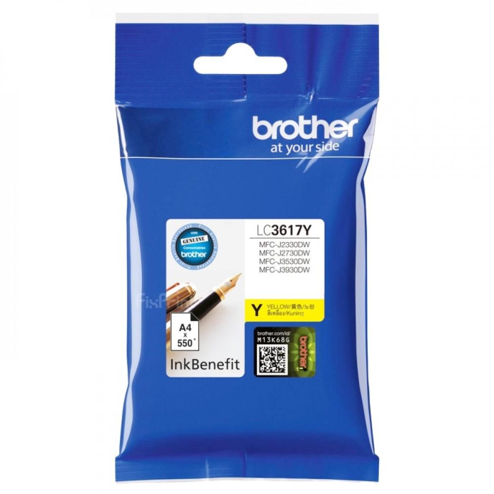 Brother Μελάνι Inkjet LC-3617Y Yellow (LC3617Y) (BRO-LC-3617Y)