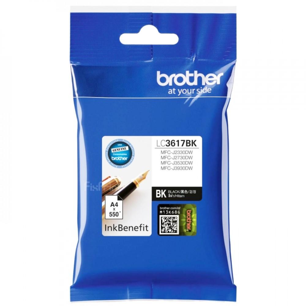 Brother Μελάνι Inkjet LC-3617BK Black (LC3617BK) (BRO-LC-3617BK)