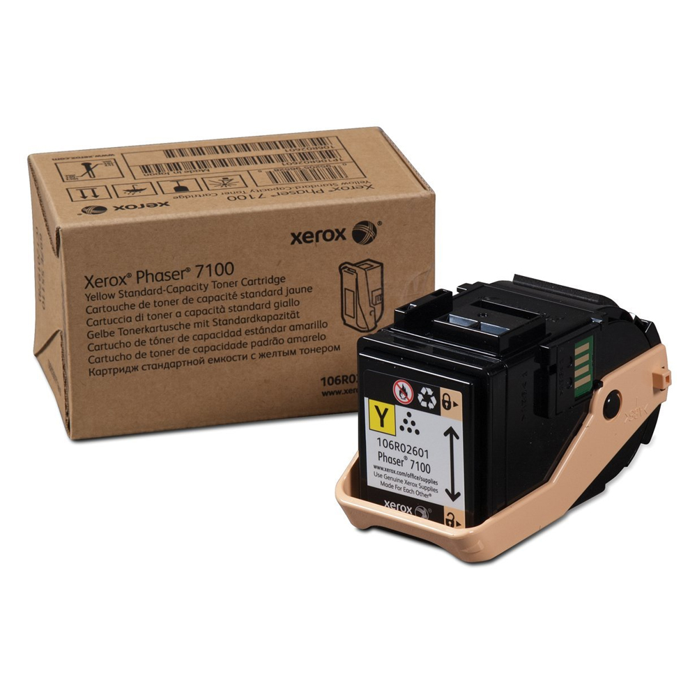 XEROX PHASER 7100 YELLOW TONER (4.5k) (106R02601) (XER106R02601)