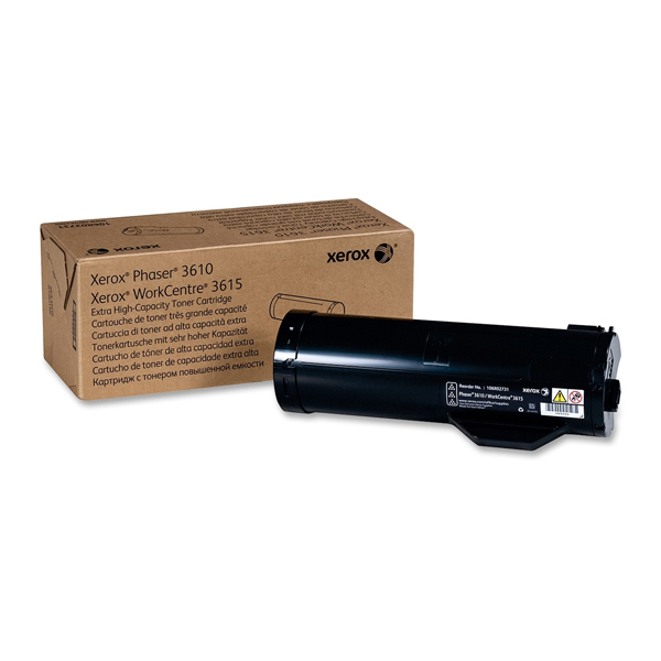 XEROX PHASER 3610, WC 3615 BLK TNR CRTR ULTRA HC (25.3k) (106R02731) (XER106R02731)