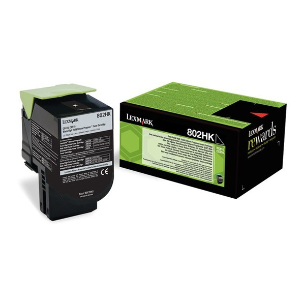 Toner Lexmark 80C2HK0 VHC Black (80C2HK0) (LEX80C2HK0)