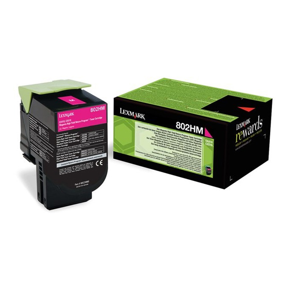 Toner Lexmark 80C2HM0 VHC Magenta (80C2HM0) (LEX80C2HM0)