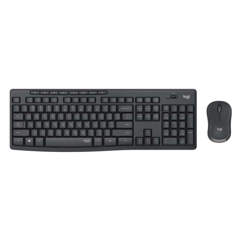 Logitech MK295 Silent Wireless Combo Graphite GR (920-009871) (LOGMK295GY)