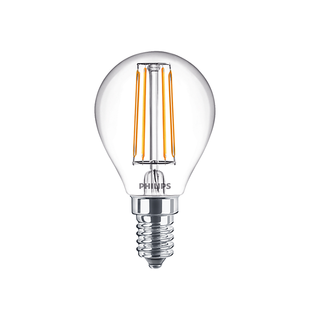Philips E14 LED Warm White Flament Bullet Bulb 4.3W (40W) (LPH02396) (PHILPH02396)