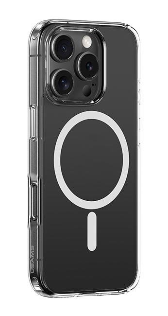 USAMS θήκη Ice Magnet US-BH890 για iPhone 16 Pro, διάφανη