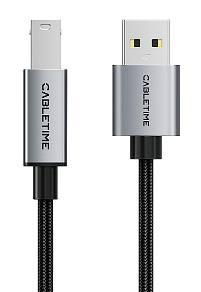 CABLETIME καλώδιο USB σε USB Type B CT-AMBM1, 480Mbps, 3m, μαύρο