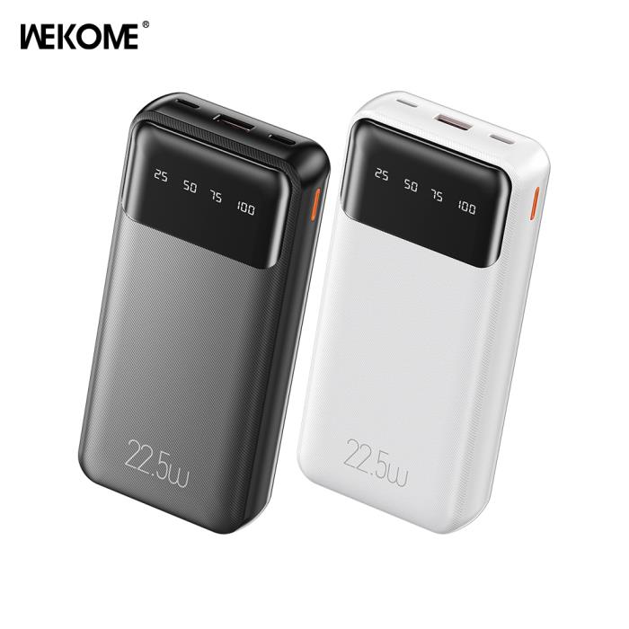 Power Bank WK 20000mAh 22,5W PDx1 & QC3.0x1 Black WP-64