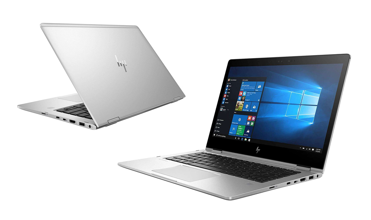 HP Laptop EliteBook x360 1030 G2, Refurbished Grade A, i5-7300U, 8/256GB NVME, 13.3