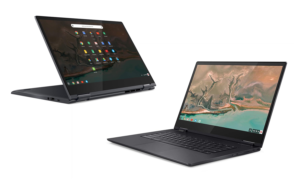 LENOVO Laptop Yoga Chromebook C630, Refurbished Grade A, i7-8550U, 16/128GB EMMC, 15.6