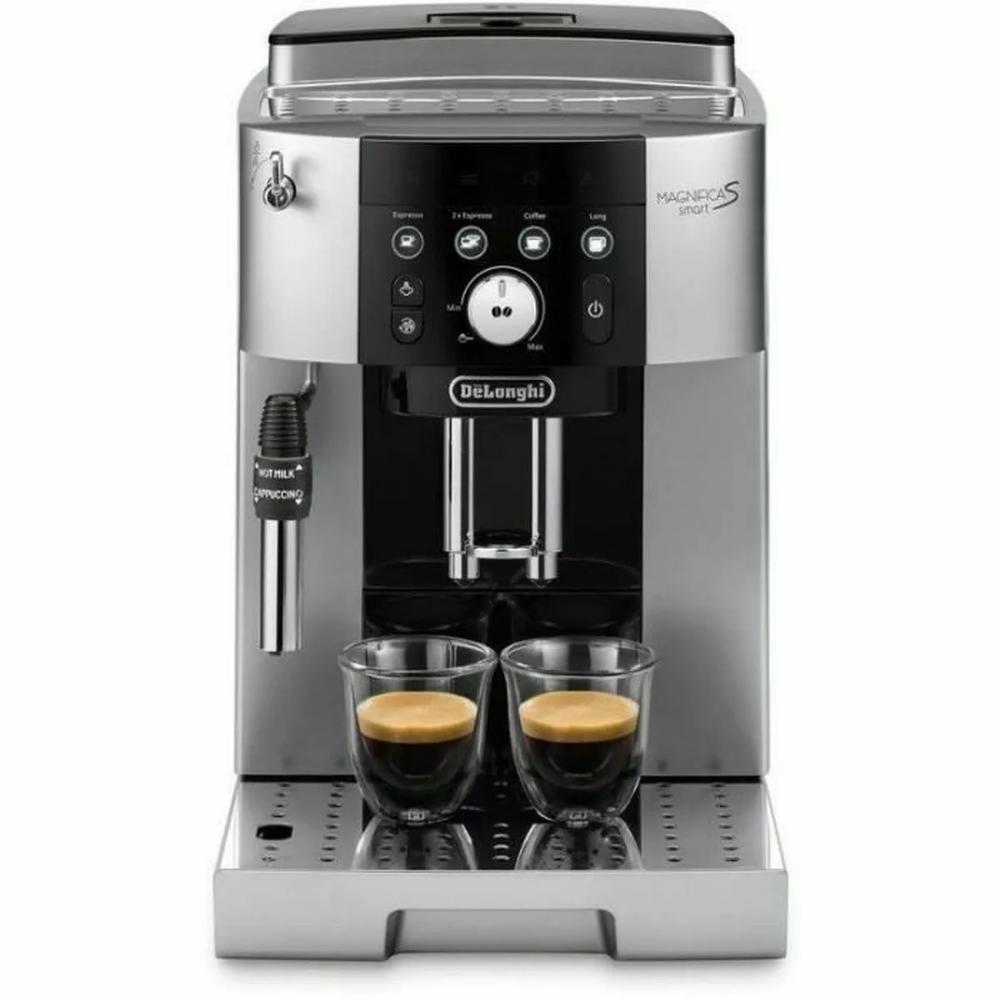 De'Longhi Magnifica S Smart Αυτόματη Μηχανή Espresso 1450W Πίεσης 15bar με Μύλο Άλεσης Ασημί (ECAM250.23.SB) (DLGECAM250.23.SB)