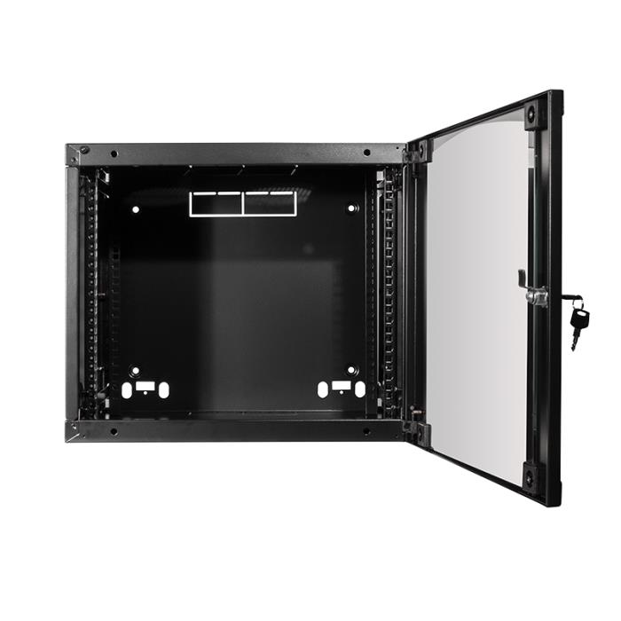 Wall mount rack 19'' 9U disassembled Logilink W09F64B
