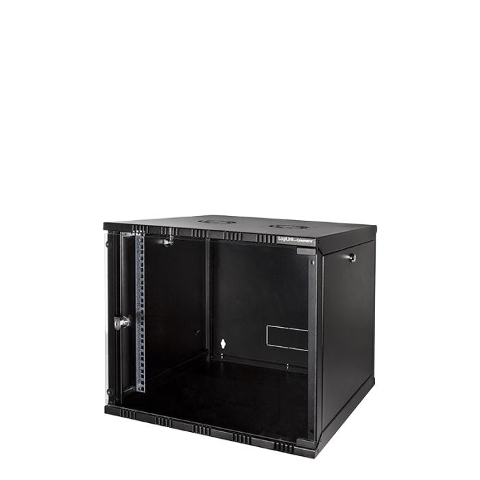 Wall mount rack 19'' 9U disassembled Logilink W09A54B