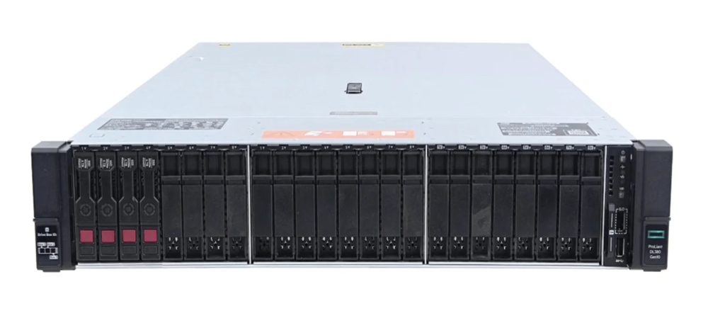 HP Server DL380 G10, 2x GOLD-6138 20CORE, 32GB, 2x PSU 800W, P408i-Α, 24x 2.5