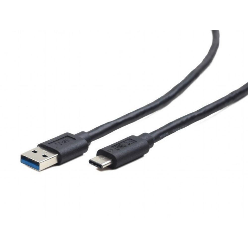 Gembird Regular USB 3.0 Cable USB-C male - USB-A male Μαύρο 1.8m (CCP-USB3-AMCM-6) (GEMCCP-USB3-AMCM-6)